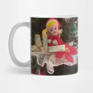 Antique Christmas Angel Ornaments Mug